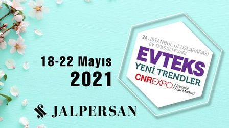 18-22 Mayıs'ta EVTEKS Fuarı'ndayız!