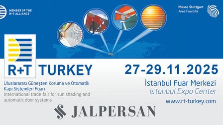 27-29 Kasım 2025'te Uluslararası Güneşten Koruma ve Otomatik Kapı Sistemleri Fuarındayız!