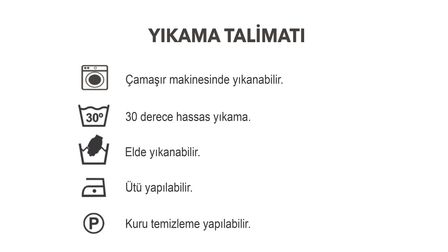 Yıkama Talimatı