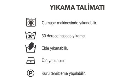 Yıkama Talimatı