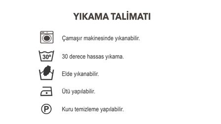 Yıkama Talimatı