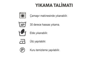 Yıkama Talimatı