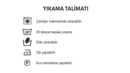 Yıkama Talimatı